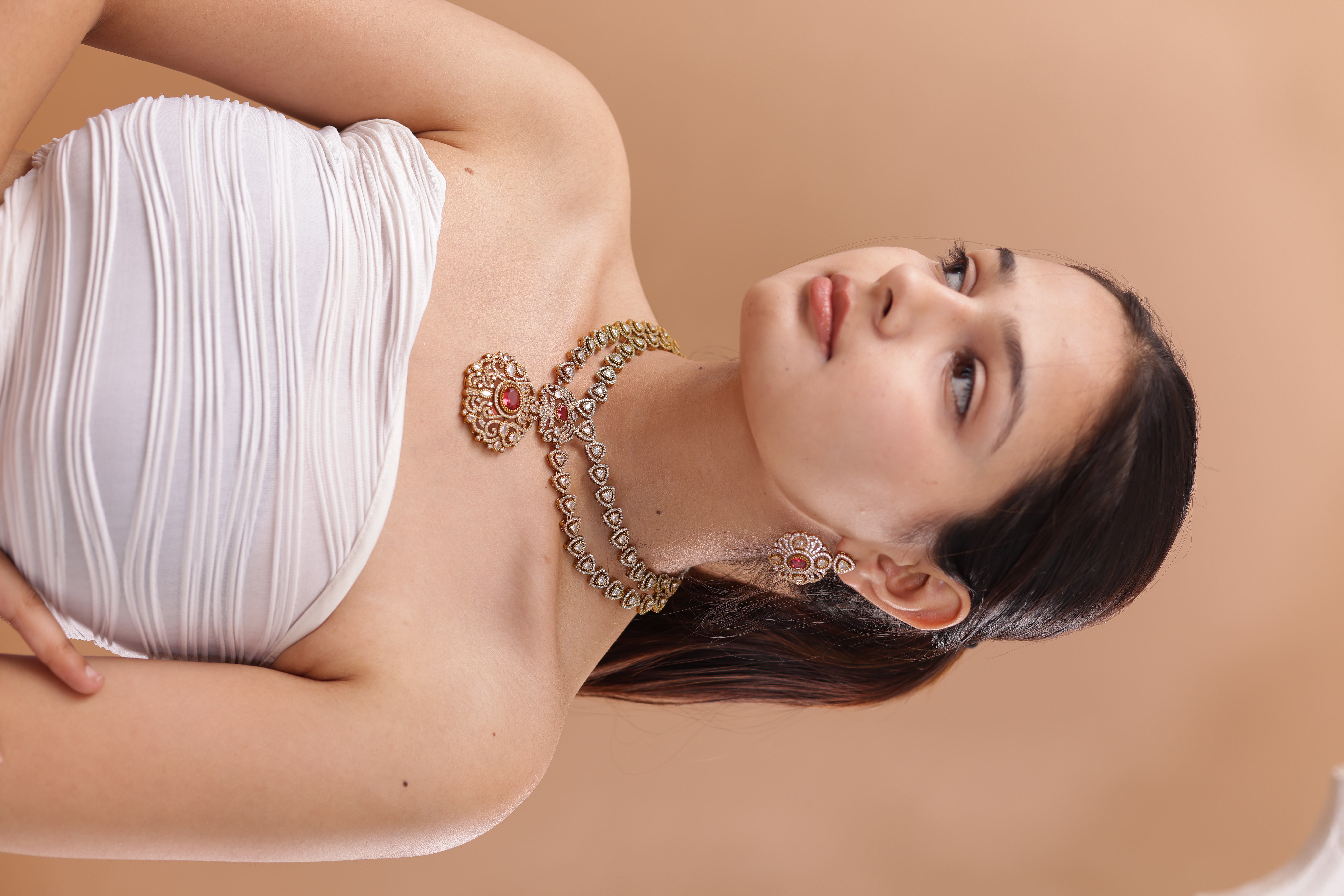 Saachi Empress Vintage Polki Set